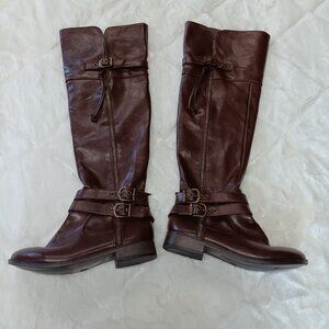 Mossimo brown riding boots 6.5
